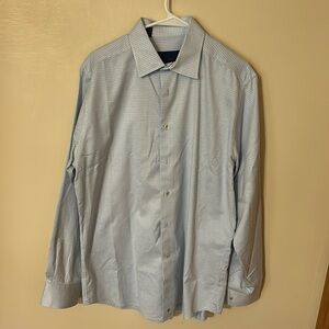 David Donahue Men’s Button Down Dress Shirt Size 17 24/35